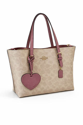 Cartera Coach Brown/Pink