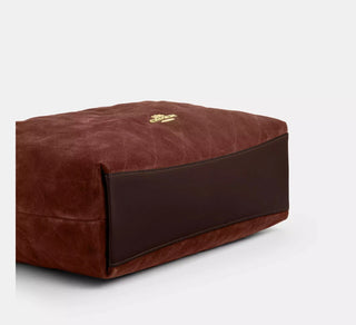 Cartera Coach Evelyn Shoulder Bag Brown