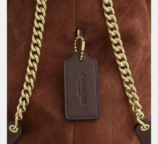 Cartera Coach Evelyn Shoulder Bag Brown