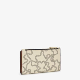 Billetera Tous flat kaos icon beige-multi