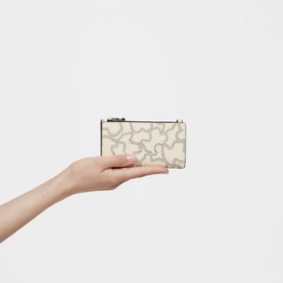 Billetera Tous flat kaos icon beige-multi