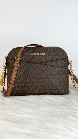 CROSSBODY MICHAEL KORS JET SET TRAVEL XCROSS BROWN