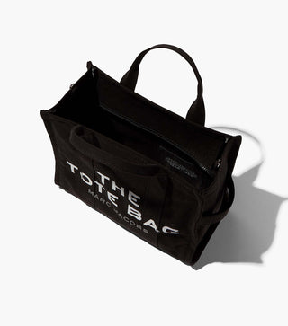 The Tote Bag Medium Canvas Black