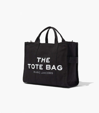 The Tote Bag Medium Canvas Black