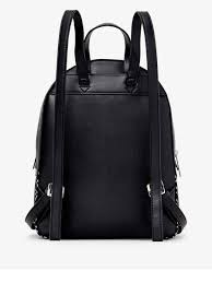 Mochila Michael Kors Jaycee Black/Silver noir/argent