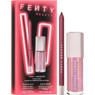 Lip Set Fenty Beauty Lined + Luminized 2-Piece Lip Set