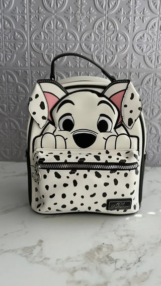 Mini Mochila Primark Dalmatians Blanco y Negro