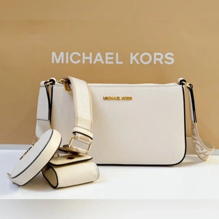 Crossbody Michael kors Jet Set Travel  Michael Kors creme  pale