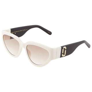 Lentes Marc Jacobs Brown Gradient Cat Eye Ladies Sunglasses White/Black
