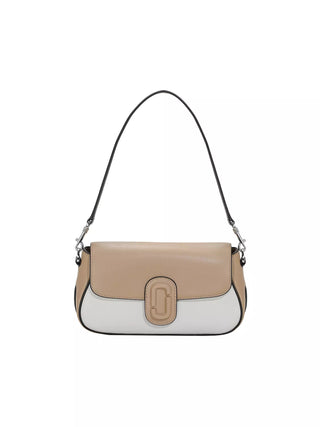 Cartera Marc Jacobs The Clover Shoulder Bag Neutrals Camel Multi
