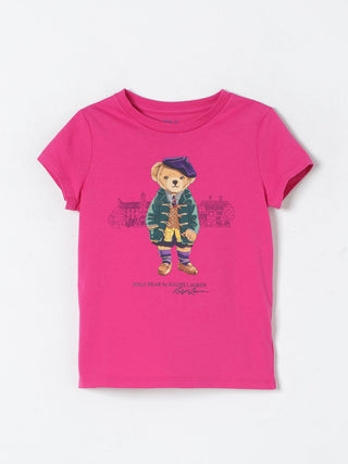 Polera Polo Bear Ralph Lauren Cotton Jersey Tee Colge Pink