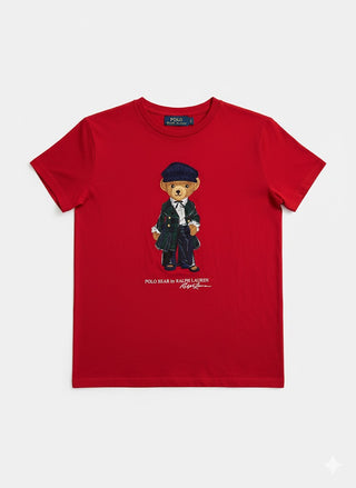 Polera Polo Bear Ralph Lauren Bear Red