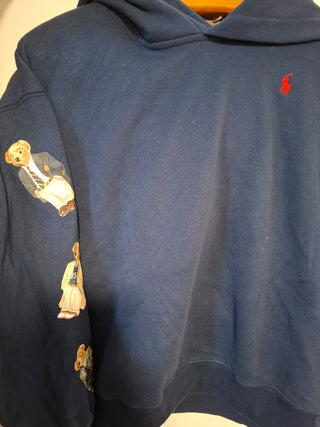 Hoodie Ralph Lauren Bear Fleece Navy