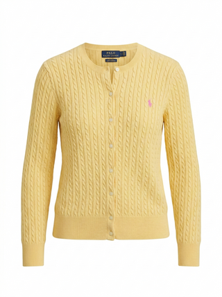 Sweater Polo Ralph Lauren Cárdigan Yellow