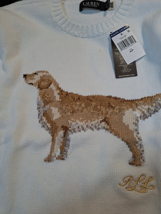 Dog Logo Ralph Lauren Blanco