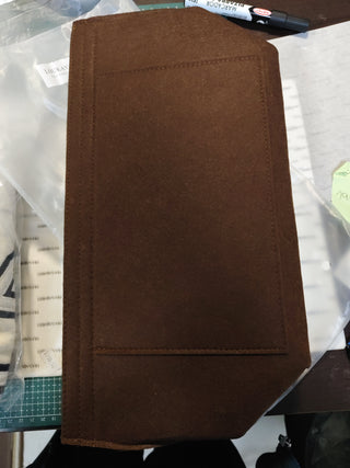 Organizador De Cartera Loukaycci Marron