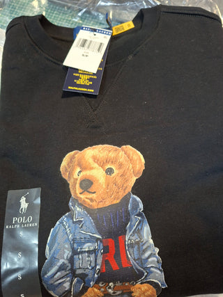 SweatShirt Ralph Lauren Bear Fleece Negro