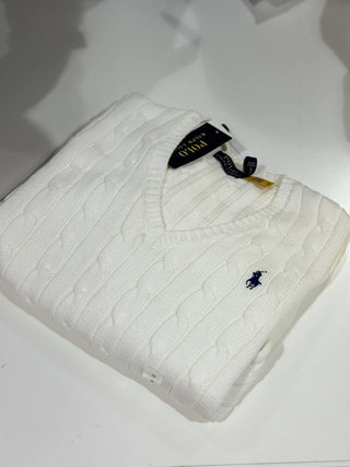 Sweater Polo Ralph Lauren White