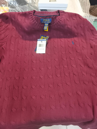 Sweater Ralph Lauren Knit Burdeo