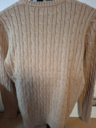 Sweater Ralph Lauren Cardigan Camel