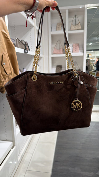 Tote Michael Kors LG Chain Shoulder Tote Marron