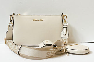 Crossbody Michael kors Jet Set Travel  Michael Kors creme  pale