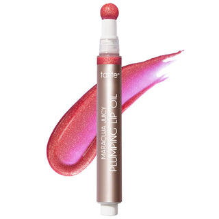 Labial Tarte SHIMMERING HIBISCUS plumping lip oil