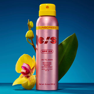 Mini Fijador ONE/SIZE by Patrick Starrr Mini On 'Til Dawn Mattifying Sunscreen Makeup Setting Spray SPF 28