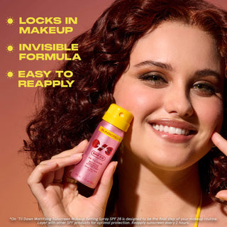 Mini Fijador ONE/SIZE by Patrick Starrr Mini On 'Til Dawn Mattifying Sunscreen Makeup Setting Spray SPF 28