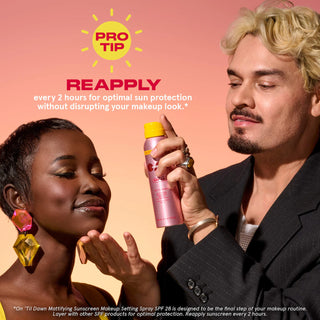 Fijador ONE/SIZE by Patrick Starrr On 'Til Dawn Mattifying Sunscreen Makeup Setting Spray SPF 28