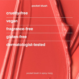Rubor Rhode Pocket Blush Buildable Hydrating Cream Blush - Spicy Marg