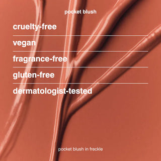 Rubor Rhode Pocket Blush Buildable Hydrating Cream Blush - Freckle