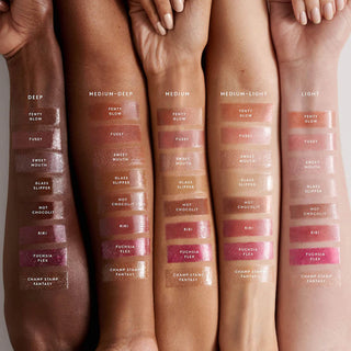 Gloss Bomb universal lip luminizer Fenty Beauty Rose Amber