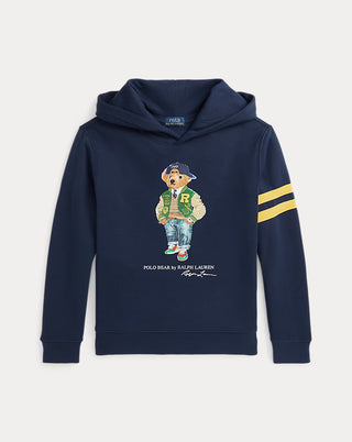 Poleron Polo Bear Ralph Lauren Fleece Hoodie Navy