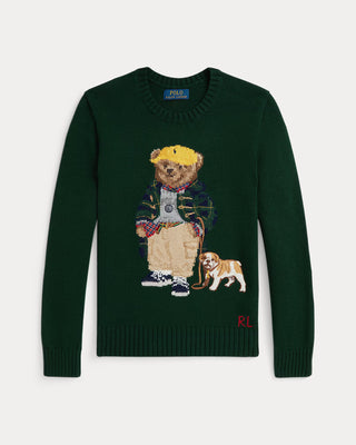 Sweater Polo Bear Ralph Lauren Moss Agate