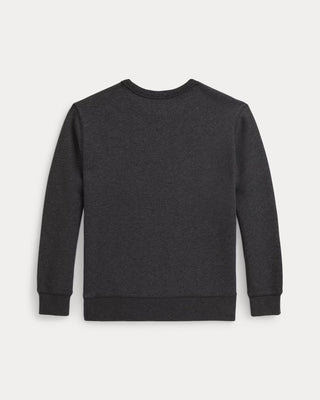 Poleron Polo Bear Ralph Lauren Heathered Fleece Sweatshirt Windsor Heather