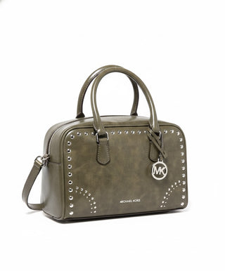 Cartera Michael Kors Thompson Duffle Satchel Medium Olive