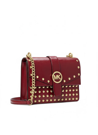 Crossbody Michael Kors Greenwich Studded Cherry