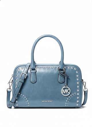Cartera Michael Kors Thompson Duffle Satchel Medium Cornflower