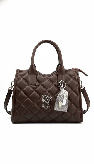 Cartera Steve Madden Bfaire Cocoa Satchel
