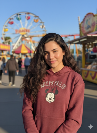 Poleron Disney Minnie Burdeo