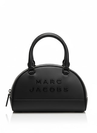 Cartera Marc Jacobs Leather Bowling Bag Black