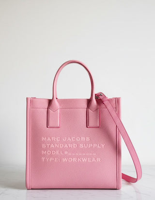 The Pebble Leather Standard Supply Tote Marc Jacobs medium Petal Pink