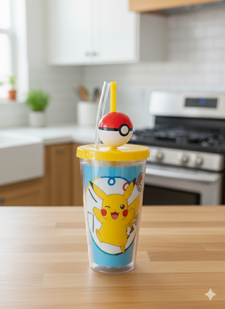 Vaso Disney Diseño Pikachu Multicolor