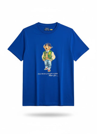 Polera Polo Bear Ralph Lauren Bear-print Blue