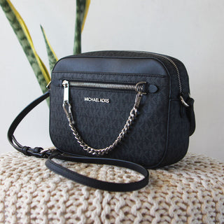 CROSSBODY MICHAEL KORS JET SET CHAIN BLACK