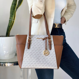 Tote Michael Kors Charlotte Vainilla