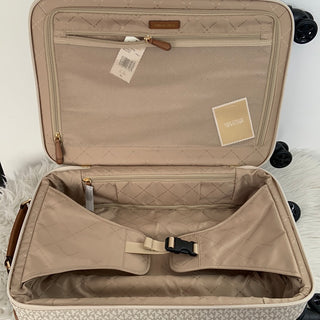 Maleta Michael Kors travel vainilla camel