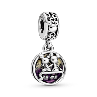 Charm Pandora colgante Mickey y Minnie Mouse Felices para siempre de Disney