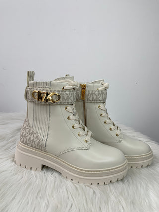 Botas Michael Kors Parker ankle cream